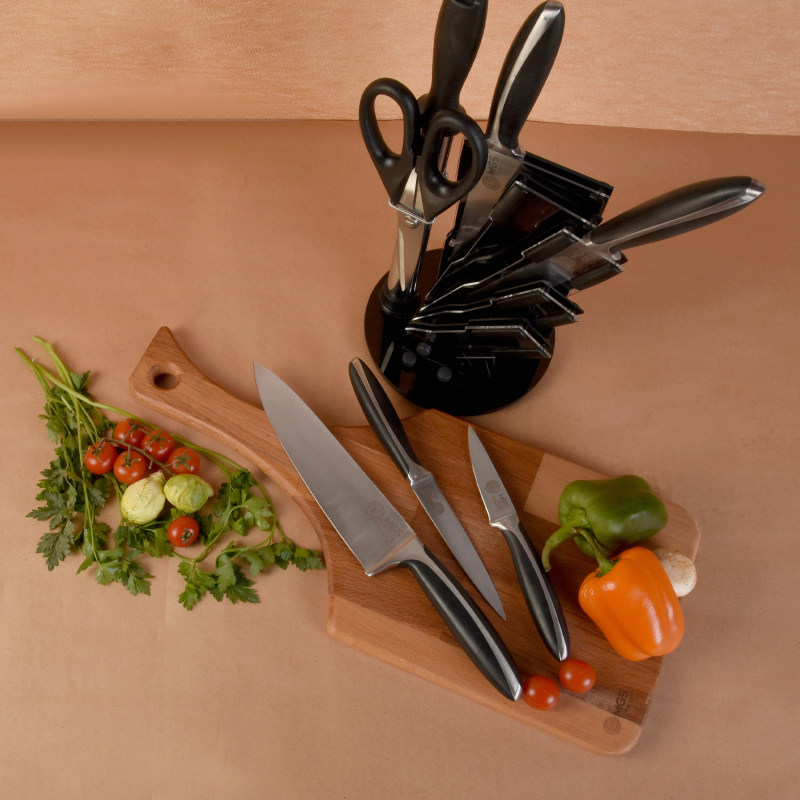 سرویس چاقوی آشپزخانه 8 پارچه ام جی اس مدل KS5012B