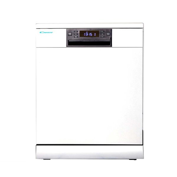 نمای جلوی ماشین ظرفشویی کندی رنگ سیلور