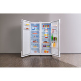 نمای داخلی یخچال و فریزر دیپوینت مدل مکس از جلو