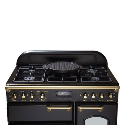 اجاق تاکنوگاز چهارفر مشکی طلایی