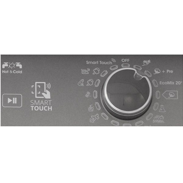 ماشین لباسشویی کندی مدل GVS-228TC ظرفیت 8 کیلوگرم