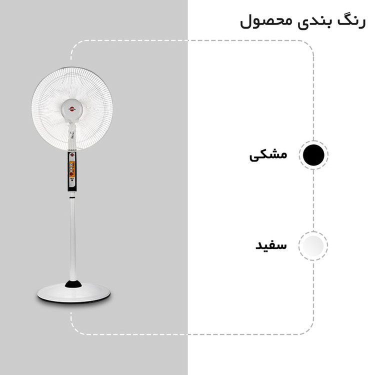پنکه پارس خزر دیجی کالا