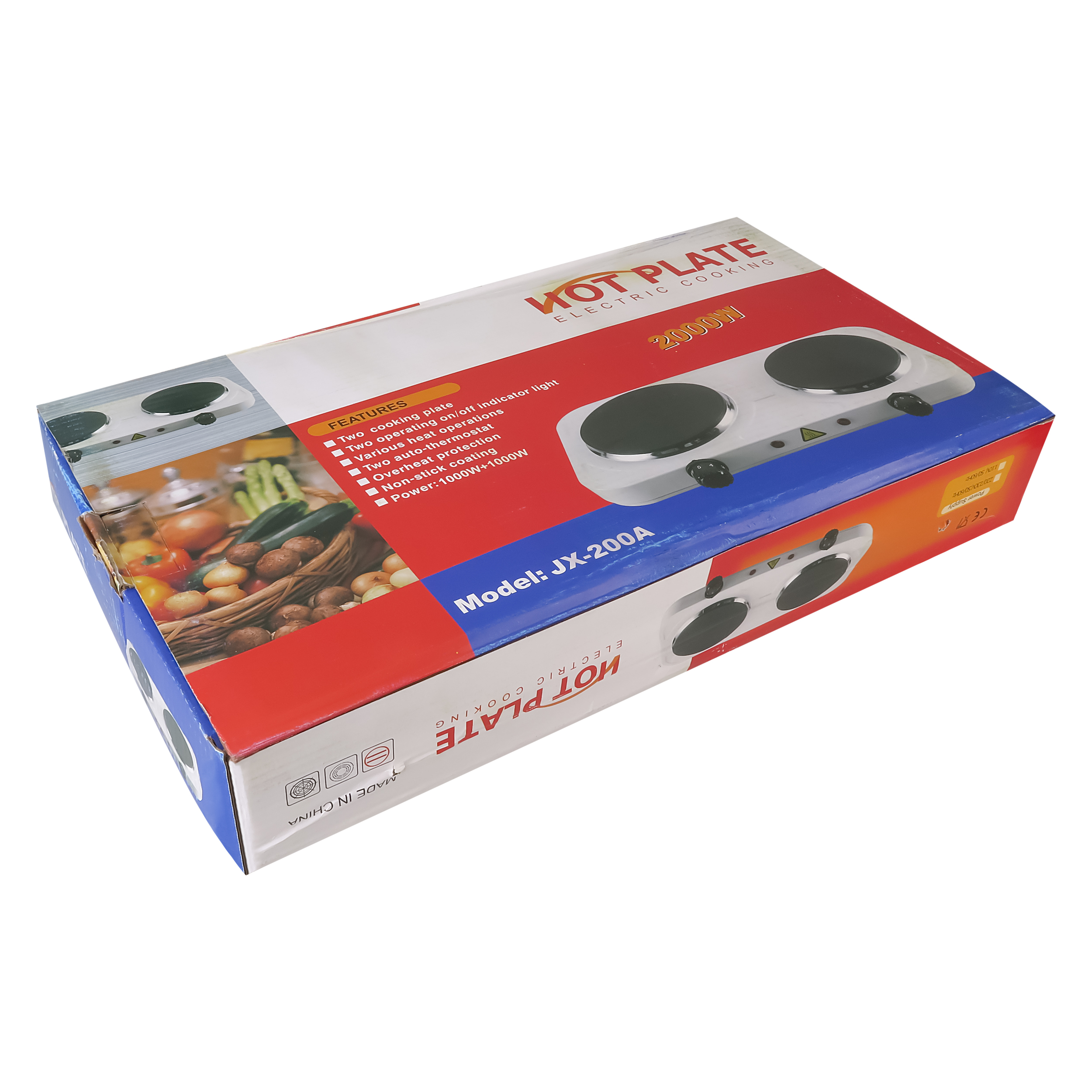 جعبه اجاق برقی دو شعله