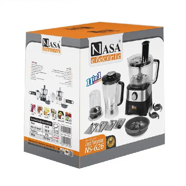 جعبه غذاساز ناسا الکتریک مدل چند کاره NS-628
