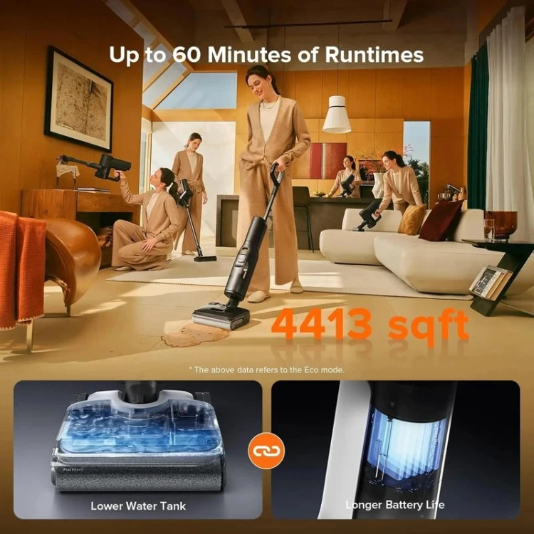 جارو شارژی عصایی روبوراک مدل A30 Pro Combo