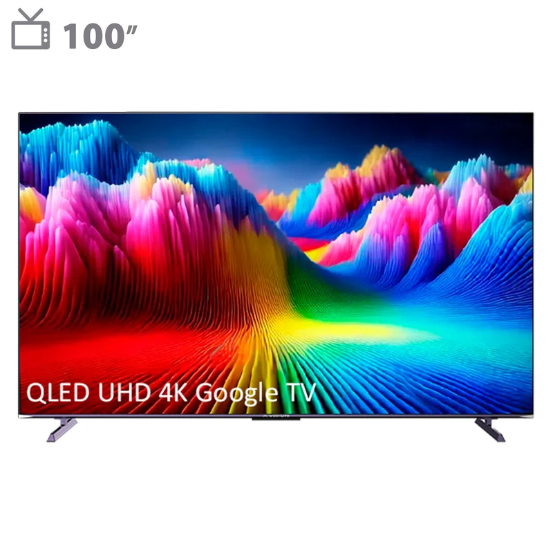 تلویزیون کیو ال ای دی 100 اینچ ایکس ویژن مدل 100X25