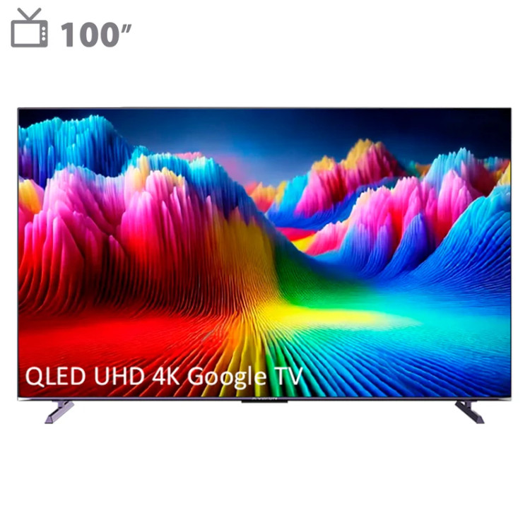 تلویزیون کیو ال ای دی 100 اینچ ایکس ویژن مدل 100X25