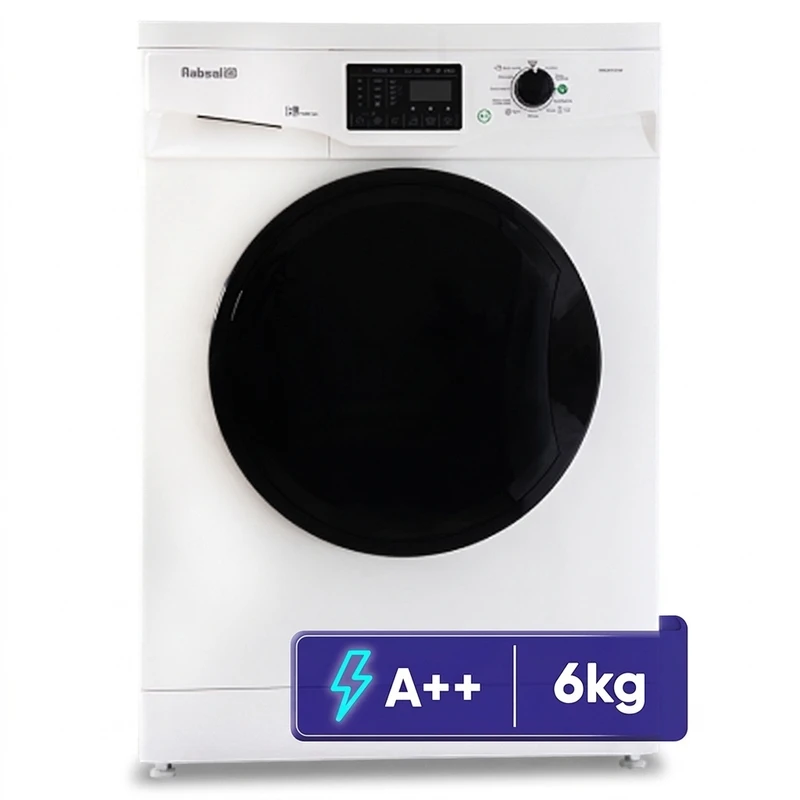 ماشین لباسشویی آبسال مدل WNU6510 ظرفیت ۶ کیلوگرم