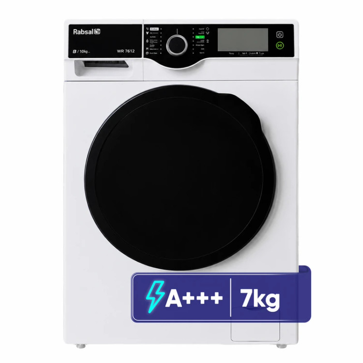 ماشین لباسشویی آبسال مدل WBI7612W ظرفیت ۷ کیلوگرم